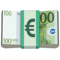 Euro Banknote Emoji Apple