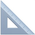 Triangular Ruler Emoji Apple