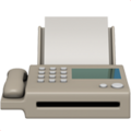 Fax Machine Emoji Apple