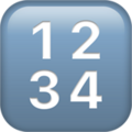 Input Numbers Emoji Apple