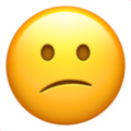 Confused Face Emoji Apple