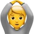 Person Gesturing Ok Emoji Apple