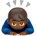 Man Bowing Emoji Apple
