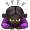 Woman Bowing Emoji Apple