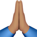 Folded Hands Emoji Apple