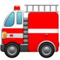 Fire Engine Emoji Apple