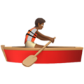Person Rowing Boat Emoji Apple