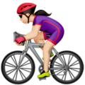 Woman Biking Emoji Apple