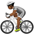 Person Biking Emoji Apple