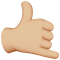 Call Me Hand Emoji Apple