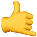 Call Me Hand Emoji Apple