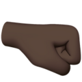 Right Facing Fist Emoji Apple