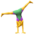 Woman Cartwheeling Emoji Apple