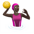 Woman Playing Water Polo Emoji Apple