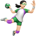 Woman Playing Handball Emoji Apple