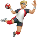 Man Playing Handball Emoji Apple