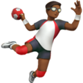 Man Playing Handball Emoji Apple