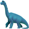 Sauropod Emoji Apple