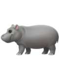 Hippopotamus Emoji Apple