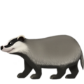 Badger Emoji Apple