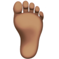 Foot Emoji Apple