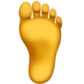 Foot Emoji Apple