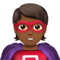 Superhero Emoji Apple