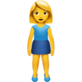 Woman Standing Emoji Apple