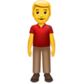 Man Standing Emoji Apple
