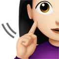 Deaf Woman Emoji Apple