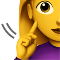 Deaf Woman Emoji Apple