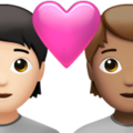 Couple With Heart Emoji Apple