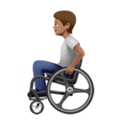 Person In Manual Wheelchair Emoji Apple