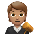 Judge Emoji Apple
