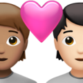 Couple With Heart Emoji Apple