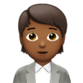 Office Worker Emoji Apple