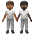 People Holding Hands Emoji Apple