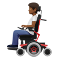Person In Motorized Wheelchair Emoji Apple