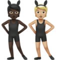 People With Bunny Ears Emoji Apple