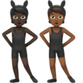 People With Bunny Ears Emoji Apple