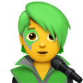 Singer Emoji Apple