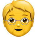 Older Person Emoji Apple
