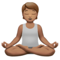 Person In Lotus Position Emoji Apple