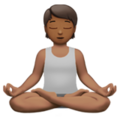 Person In Lotus Position Emoji Apple