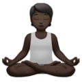 Person In Lotus Position Emoji Apple
