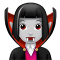 Woman Vampire Emoji Apple