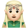 Man Elf Emoji Apple