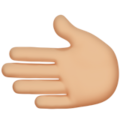 Leftwards Hand Emoji Apple