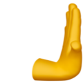 Rightwards Pushing Hand Emoji Apple