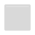 White Medium Square Emoji Apple